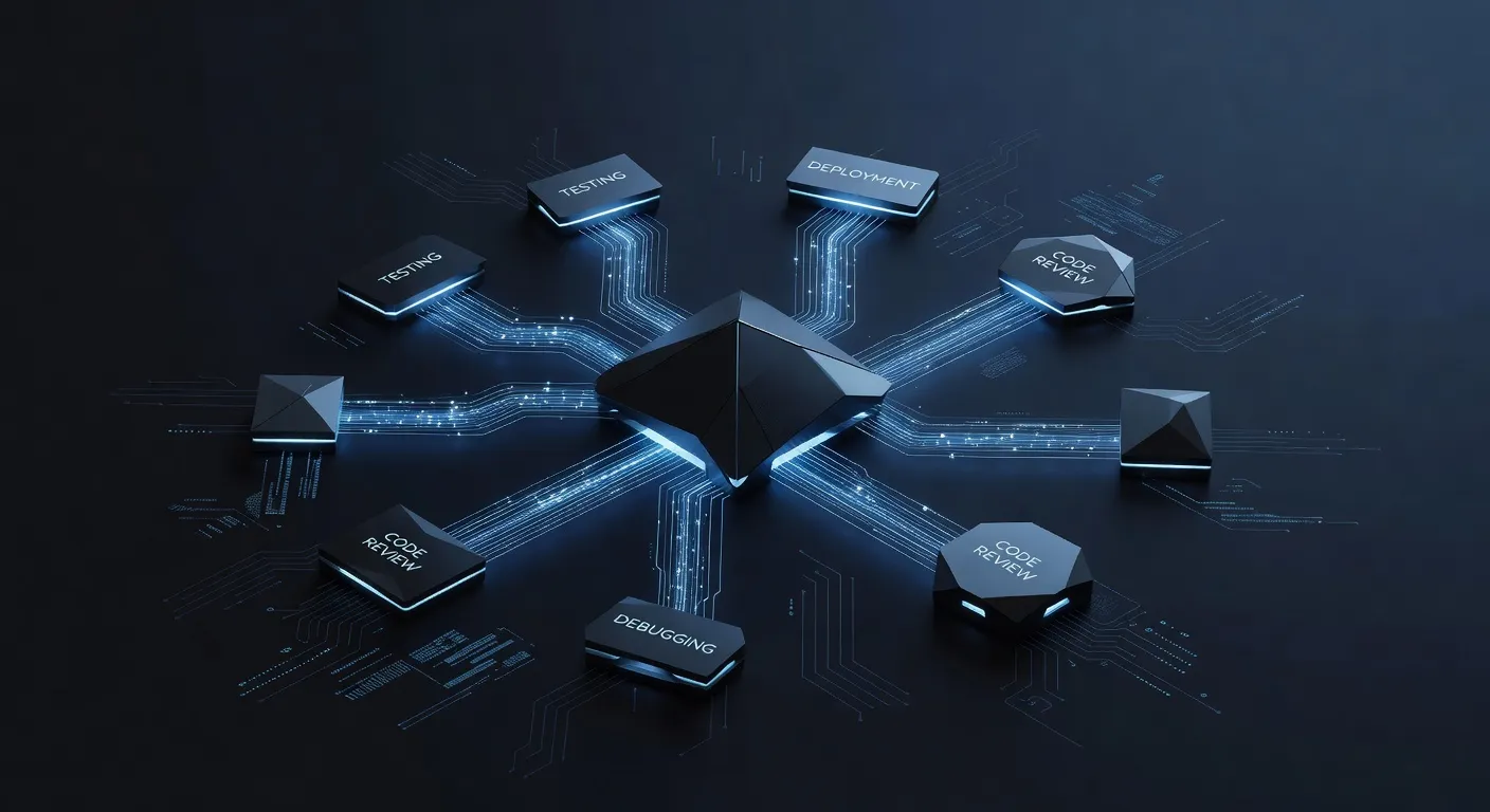 Architecture d'agents IA orchestrés pour automatiser un workflow de développement