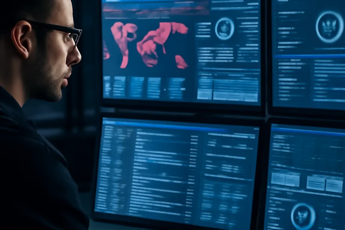 Karim Belhadj, ingénieur DevSecOps en poste de travail sécurisé