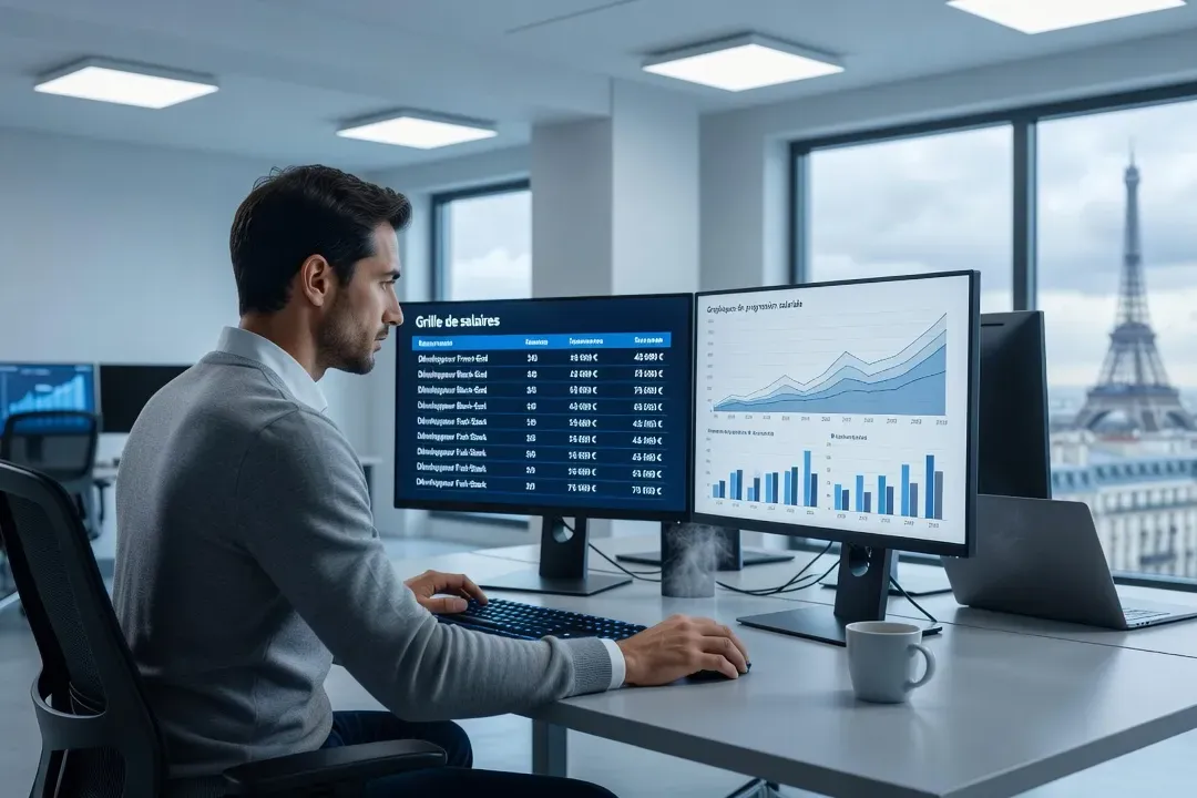 Salaire développeur web 2026
