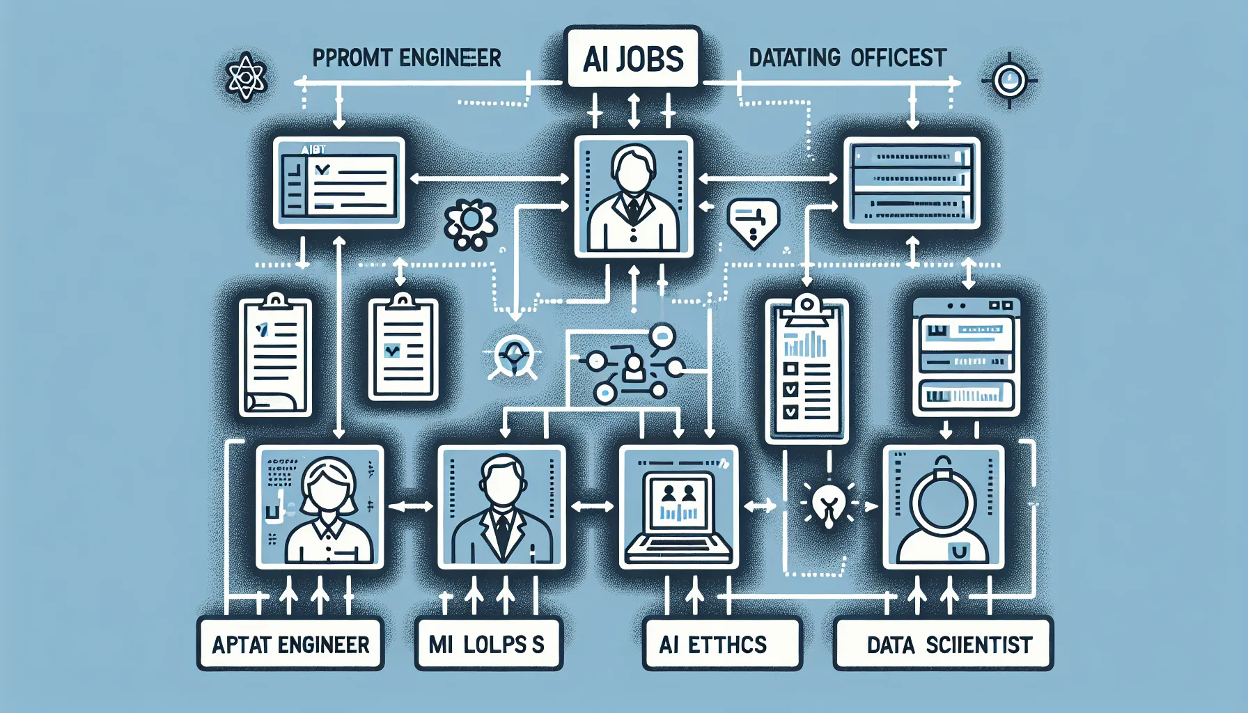 Graphique illustrant la croissance de la demande pour les nouveaux metiers lies a l'intelligence artificielle